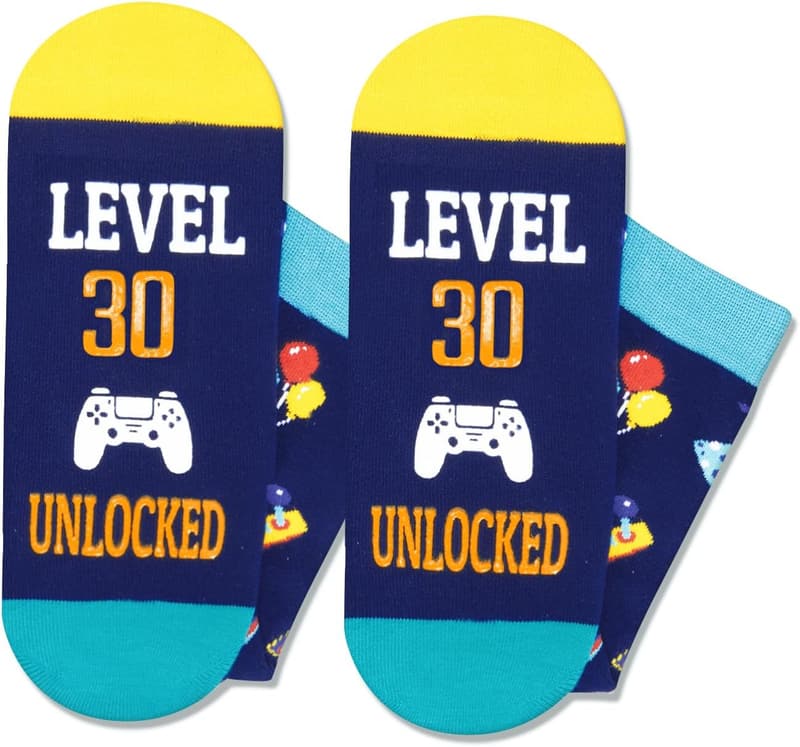 30th Birthday Gift Ideas - Fun Socks for Men