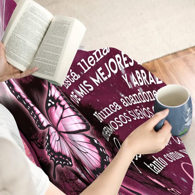 Mother's Day & Christmas Daughter Blanket (Butterfly, S/M/L/XL)