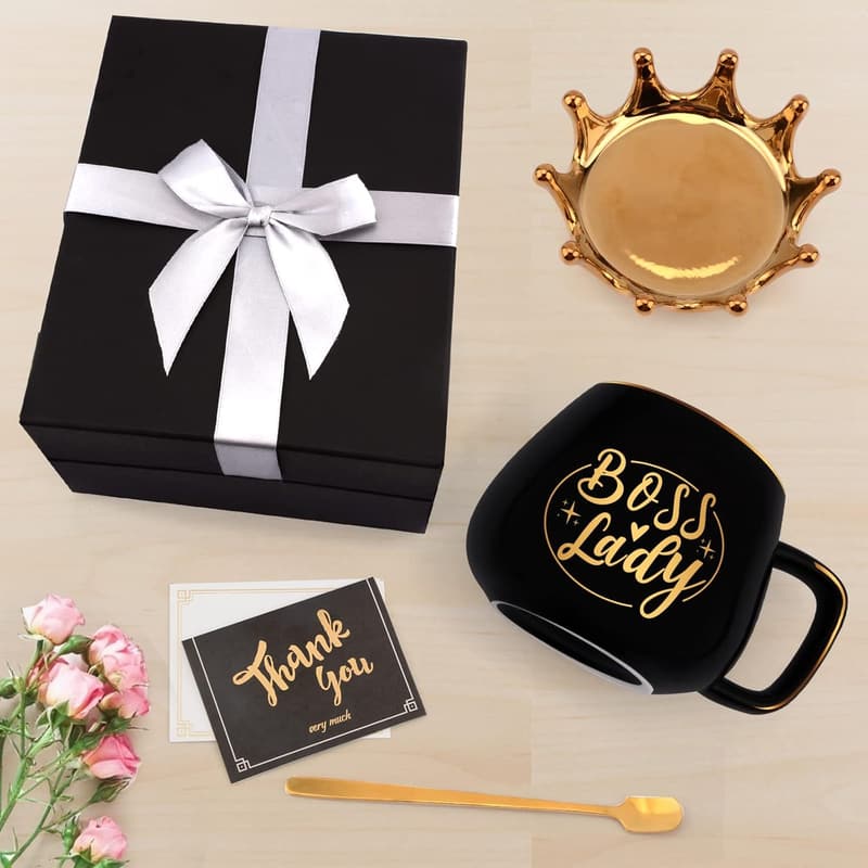 Funny Ceramic Coffee Cup for Women Bosses - Mother's Day Gift