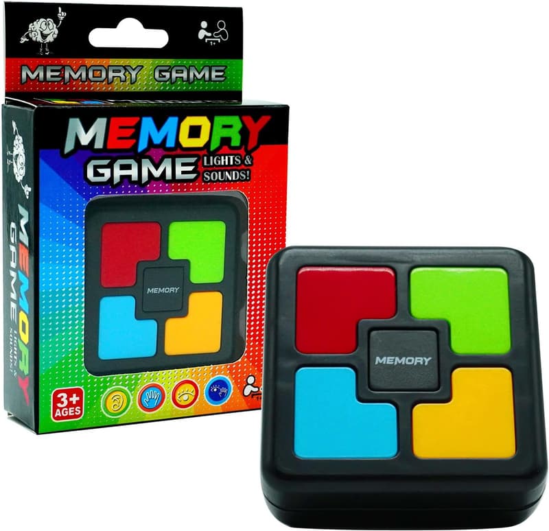 Handheld Memory Game for Kids Ages 8-12 - Perfect Birthday Gift