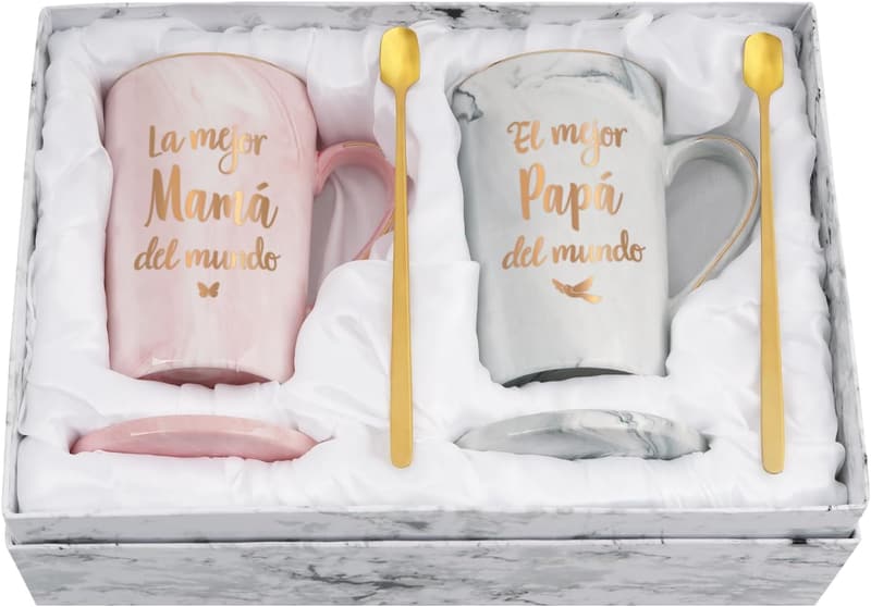 Spanish Coffee Mug for New Parents - 