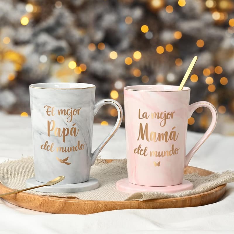 Spanish Coffee Mug for New Parents - 