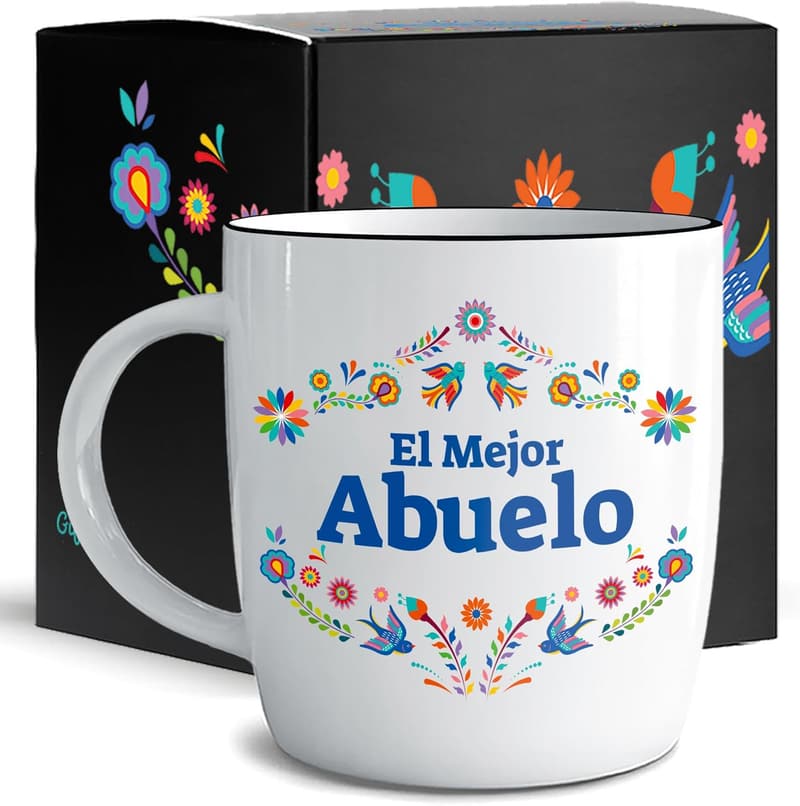 Best Grandpa Coffee Mug - Ceramic Cup for Father's Day