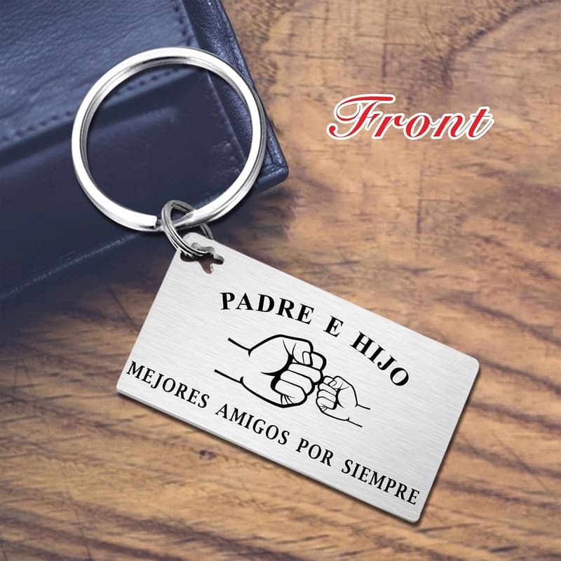 Father's Day Best Dad Ever Keychain