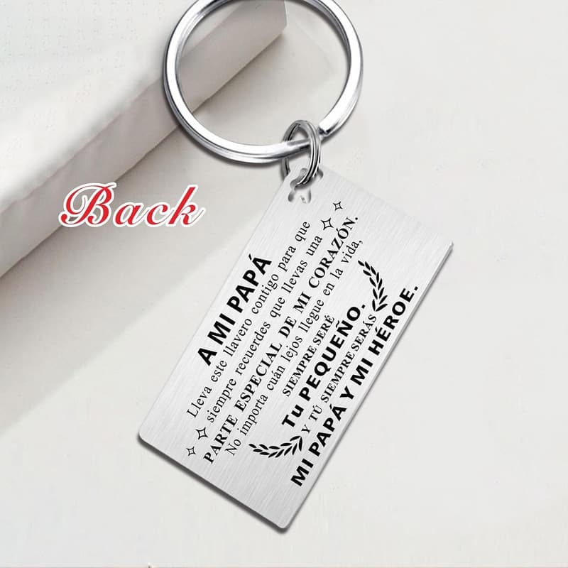 Father's Day Best Dad Ever Keychain