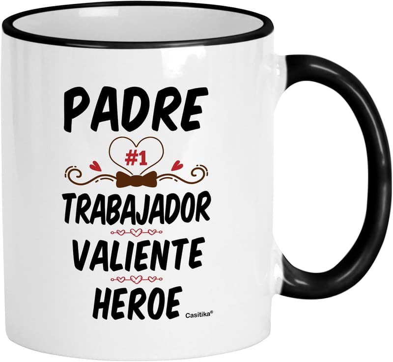 Father's Day 11 oz Hero Mug for Brave Dads