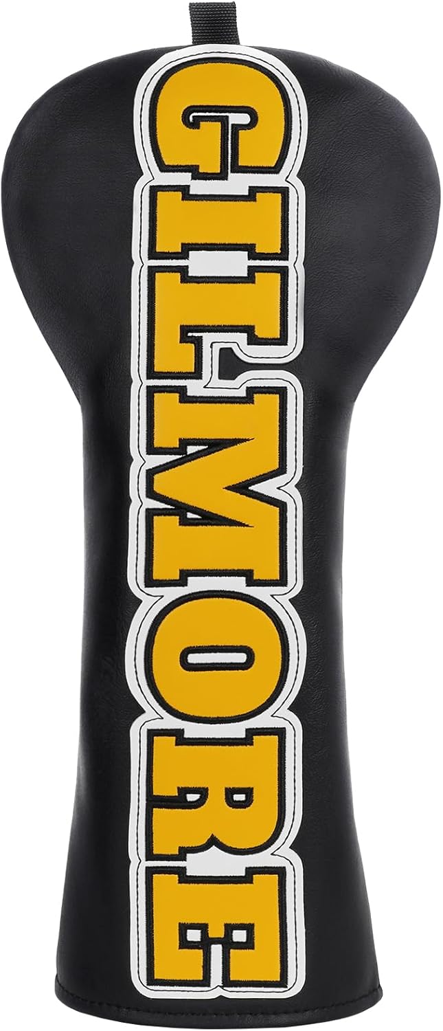 Craftsman Golf Black Driver Headcover - Durable Synthetic Leather