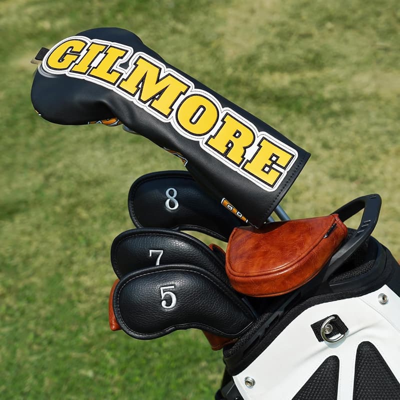 Craftsman Golf Black Driver Headcover - Durable Synthetic Leather