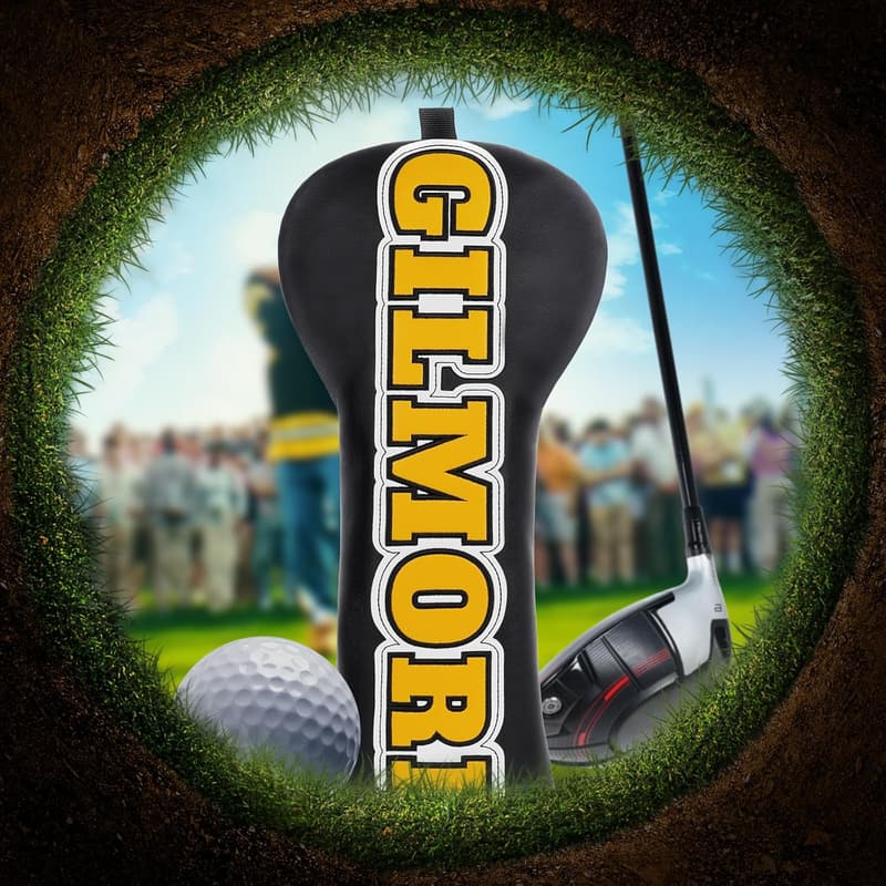 Craftsman Golf Black Driver Headcover - Durable Synthetic Leather