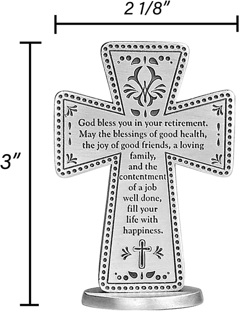 Retirement Gift Metal Cross - 