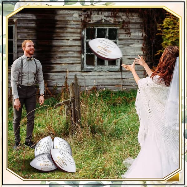 Groomsmen Proposal Gifts - Football Keepsakes