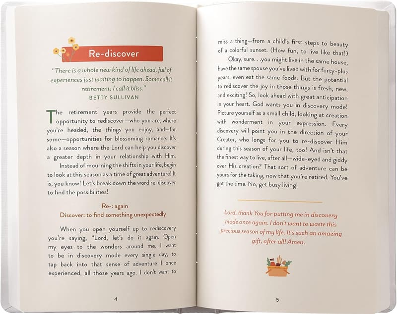 Retirement Devotional Book: 50 Inspiring Readings