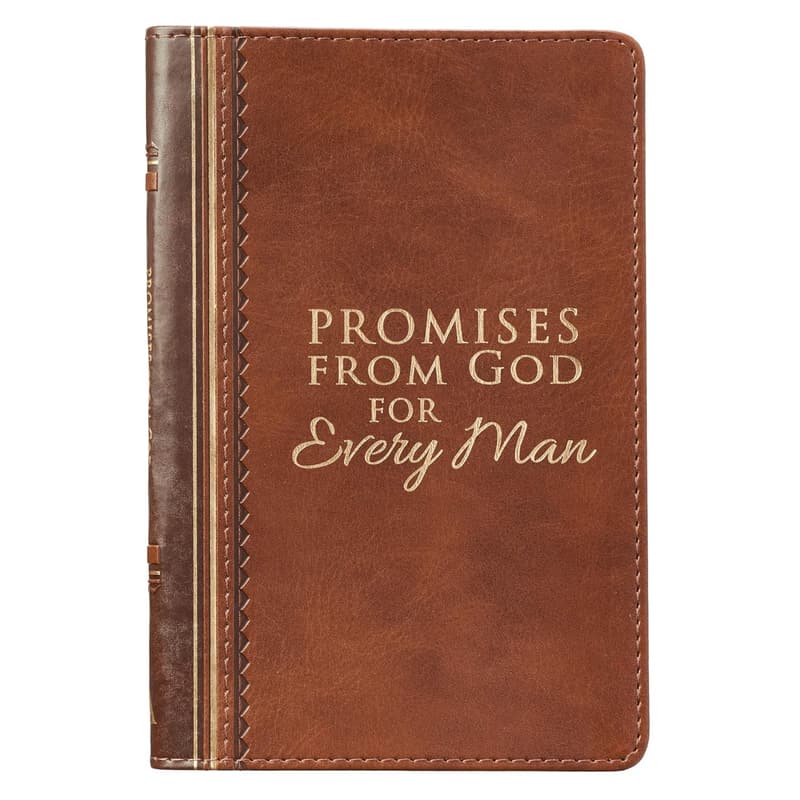 Promises From God for Men - Faux Leather Edition