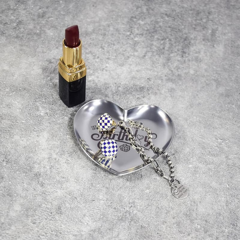 40th Birthday Personalized Stainless Steel Jewelry Tray