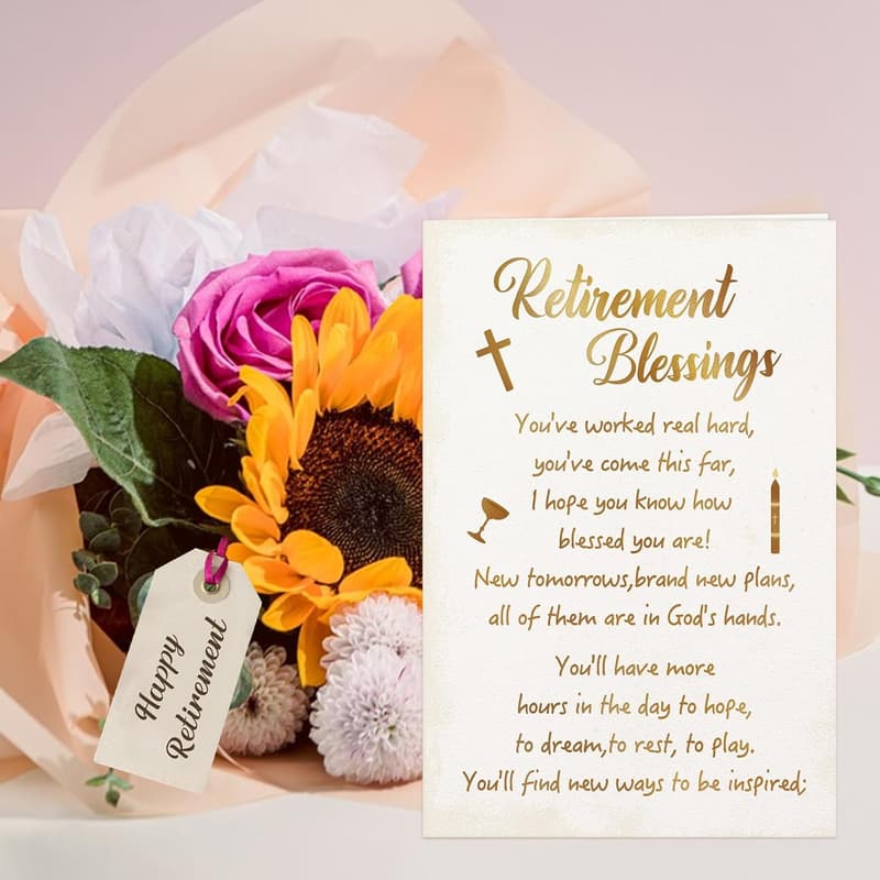 Funny Retirement Card for Women - 5.5x8 with Envelope