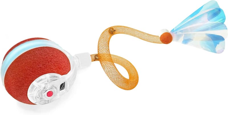 Interactive Motion-Activated Cat Ball Toy for Indoor Cats