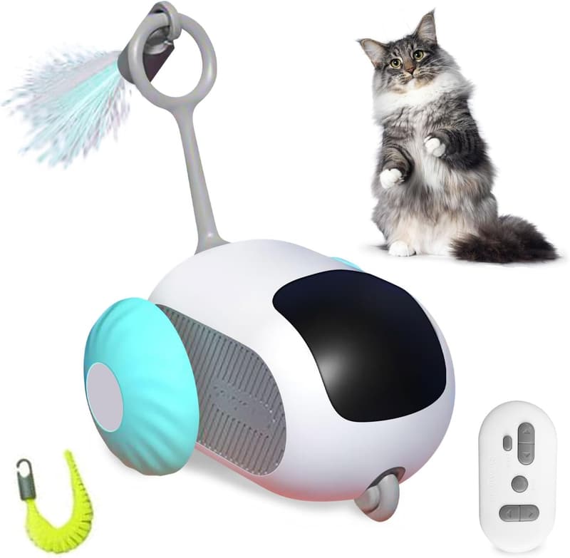 Interactive Smart Electric Cat Toy - USB Rechargeable