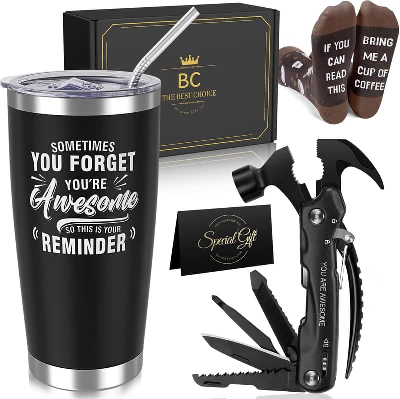 Father's Day Gift Basket for Him - Retirement & Anniversary Gift