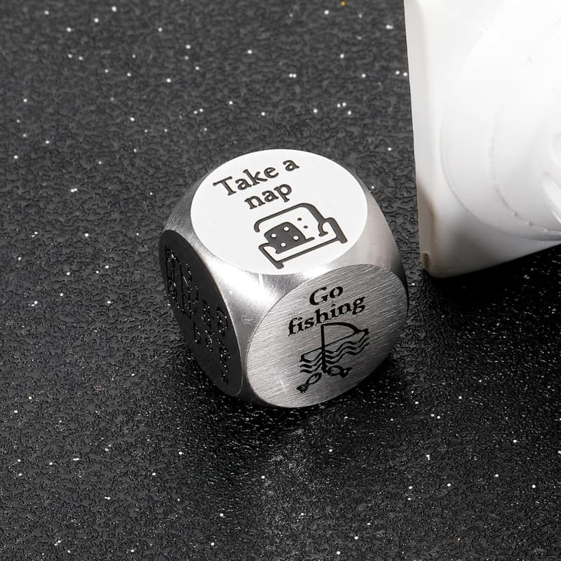 Retirement Decision Dice Gift for Men - Fun Farewell Idea