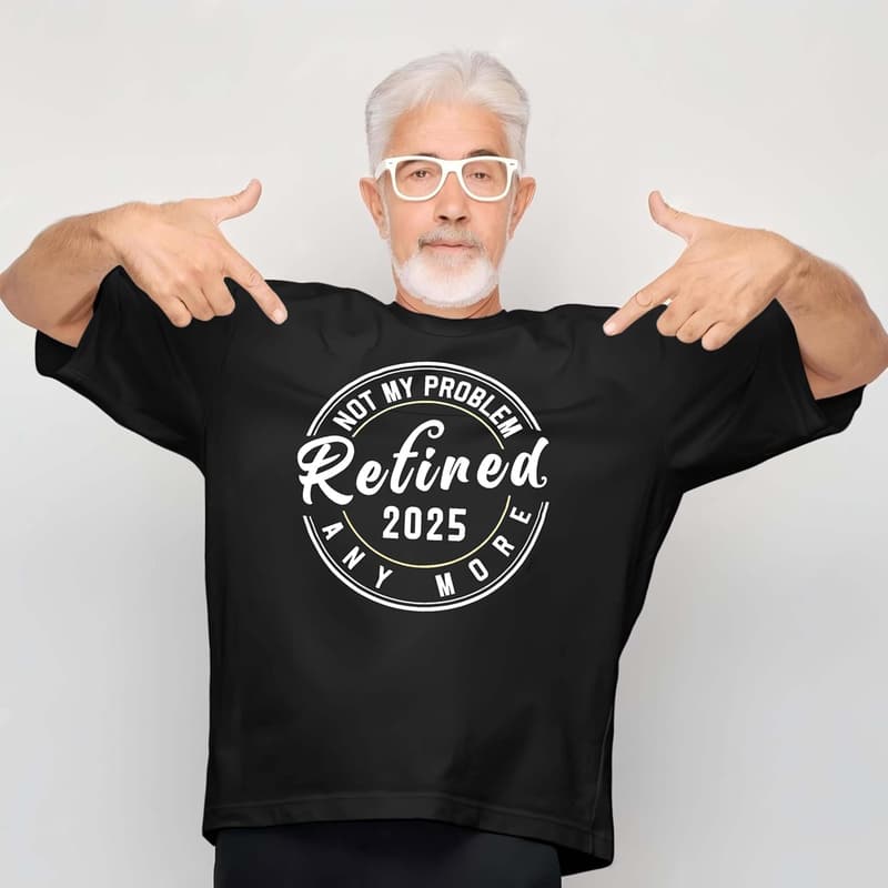 Funny Retirement T-Shirt for Men - Great Gift for Dad
