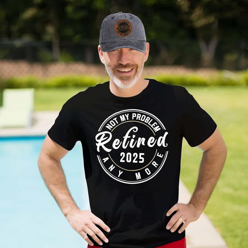 Funny Retirement T-Shirt for Men - Great Gift for Dad