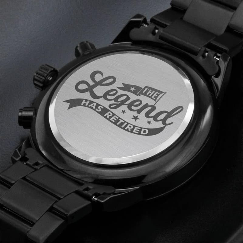 2024 Retirement Watch for Men - The Legend Has Retired
