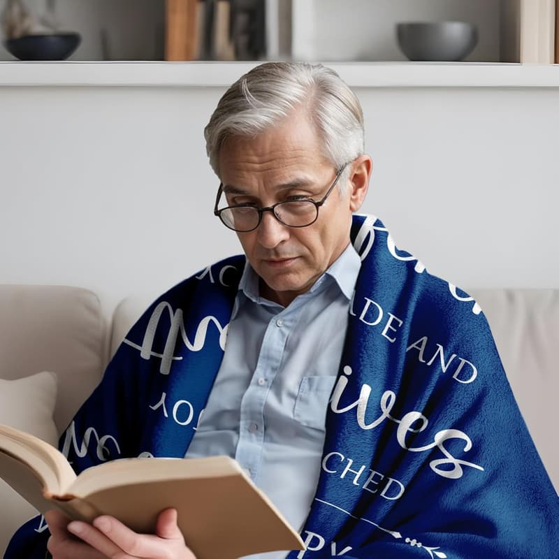 Retirement Gift 2025 - Soft Flannel Blanket 50x60 Inches