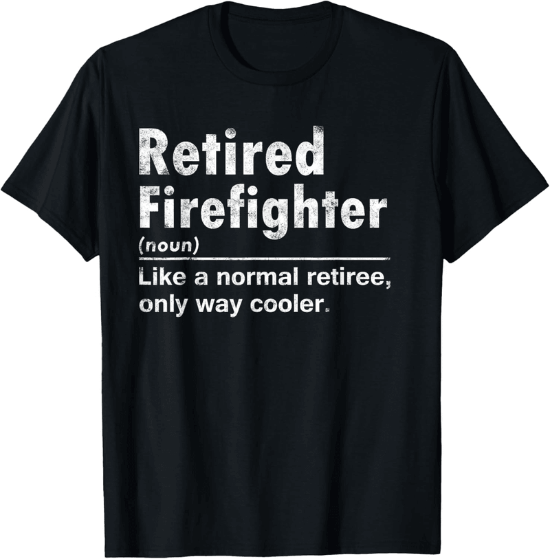 Retired Firefighter Definition T-Shirt