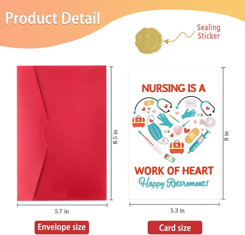 Retirement Card for Medical Workers - Funny & Cute Design