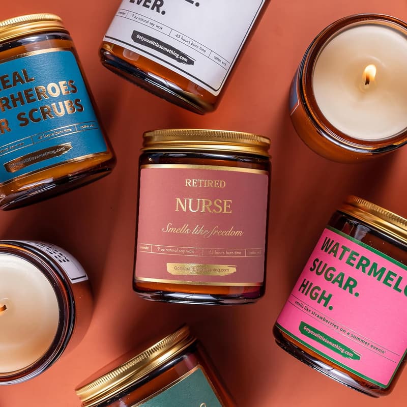 Retirement Gift - Scented Candle for Nurses