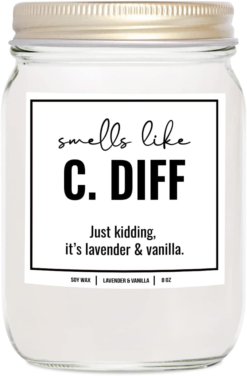 Nurse Appreciation Candle - Lavender & Vanilla, 4 Oz