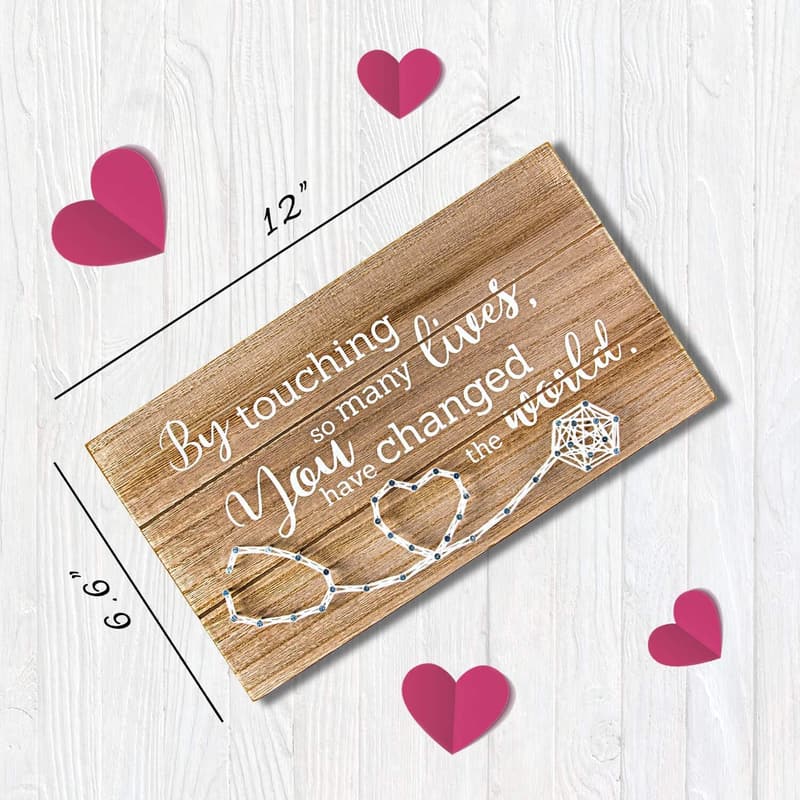 Nurse Retirement Gift - Handmade 3D String Art Sign