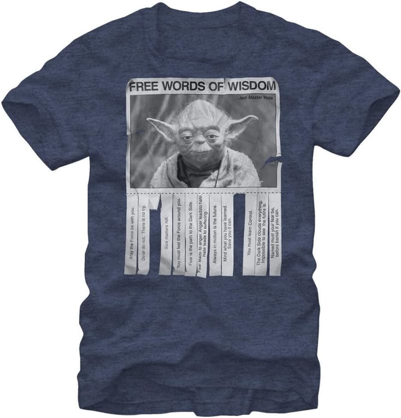 Star Wars T-Shirt for Young Men with Inspirational Quotes