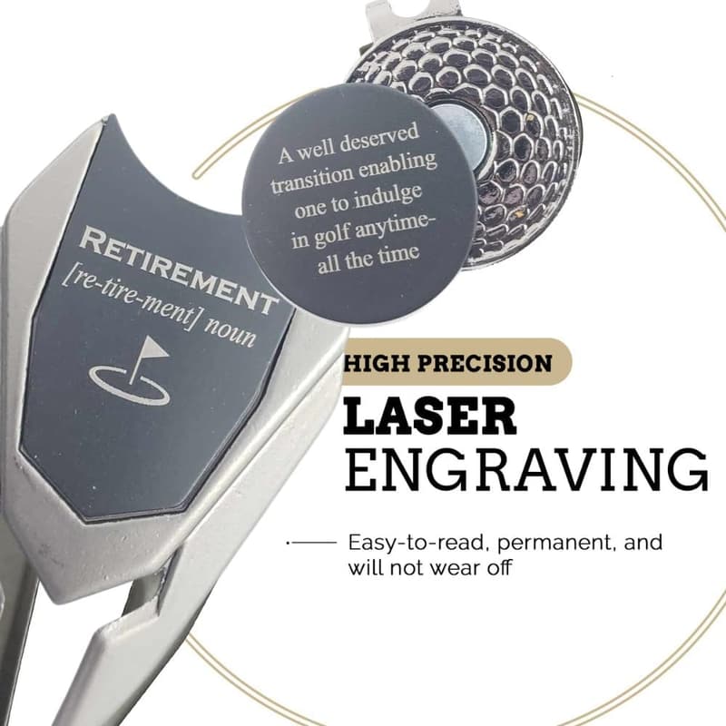 Funny Retirement Golf Gift for Men - 