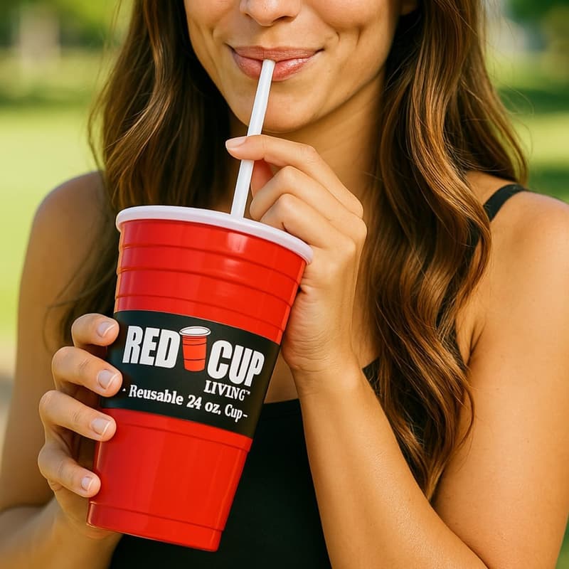 Father's Day Gift: 24 oz Insulated Tumbler with Straw & Lid
