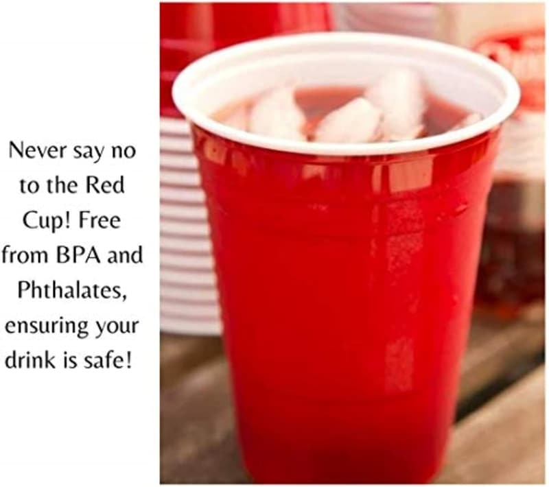 Durable 18 oz Unbreakable Party Cup Tumbler - Reusable for Events