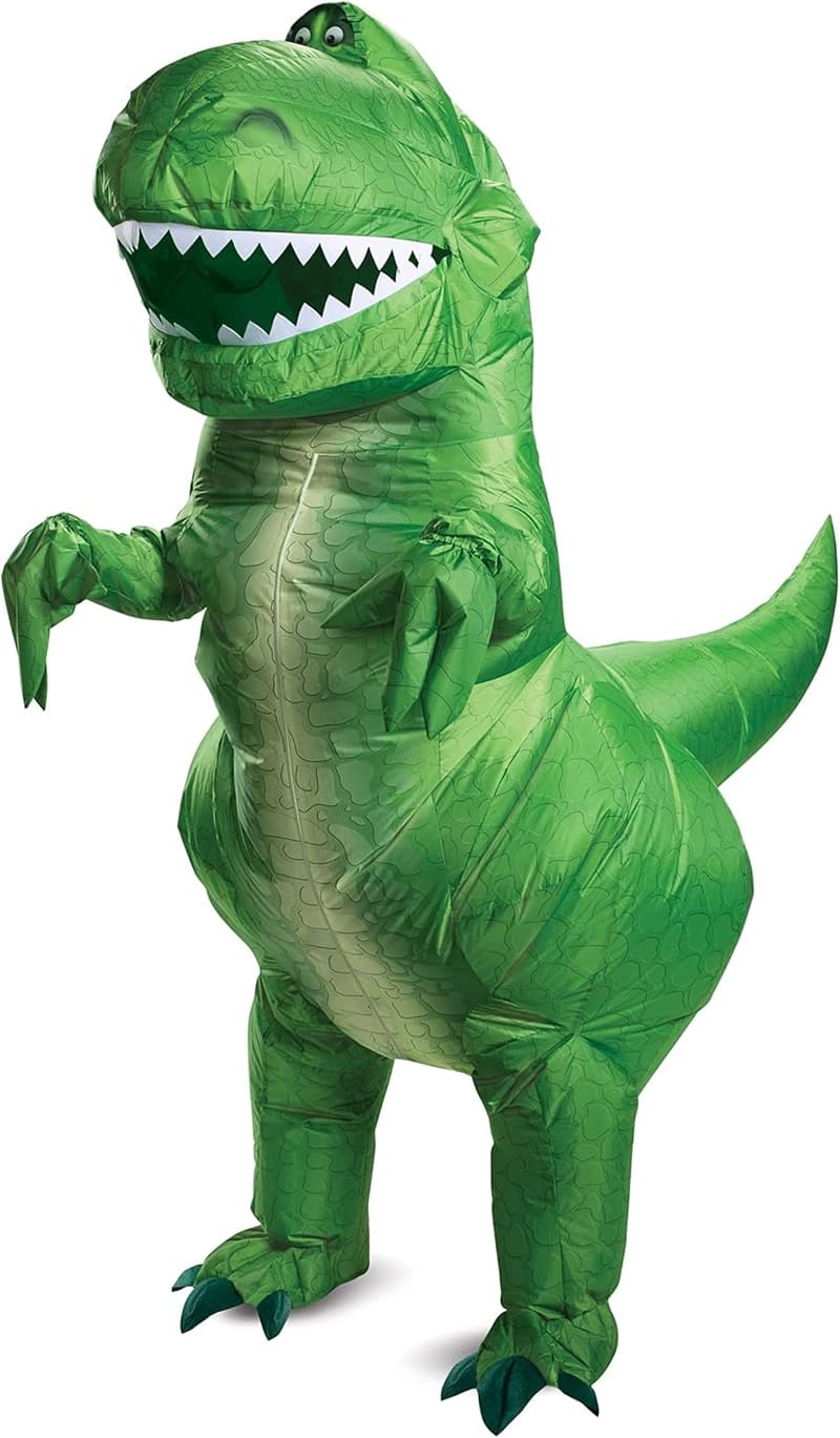 Inflatable Rex Costume | Toy Story 4 Adult Disguise