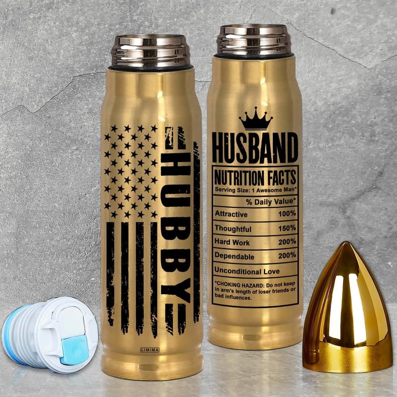 Father's Day Gift - 17oz Funny Tumbler for Husband