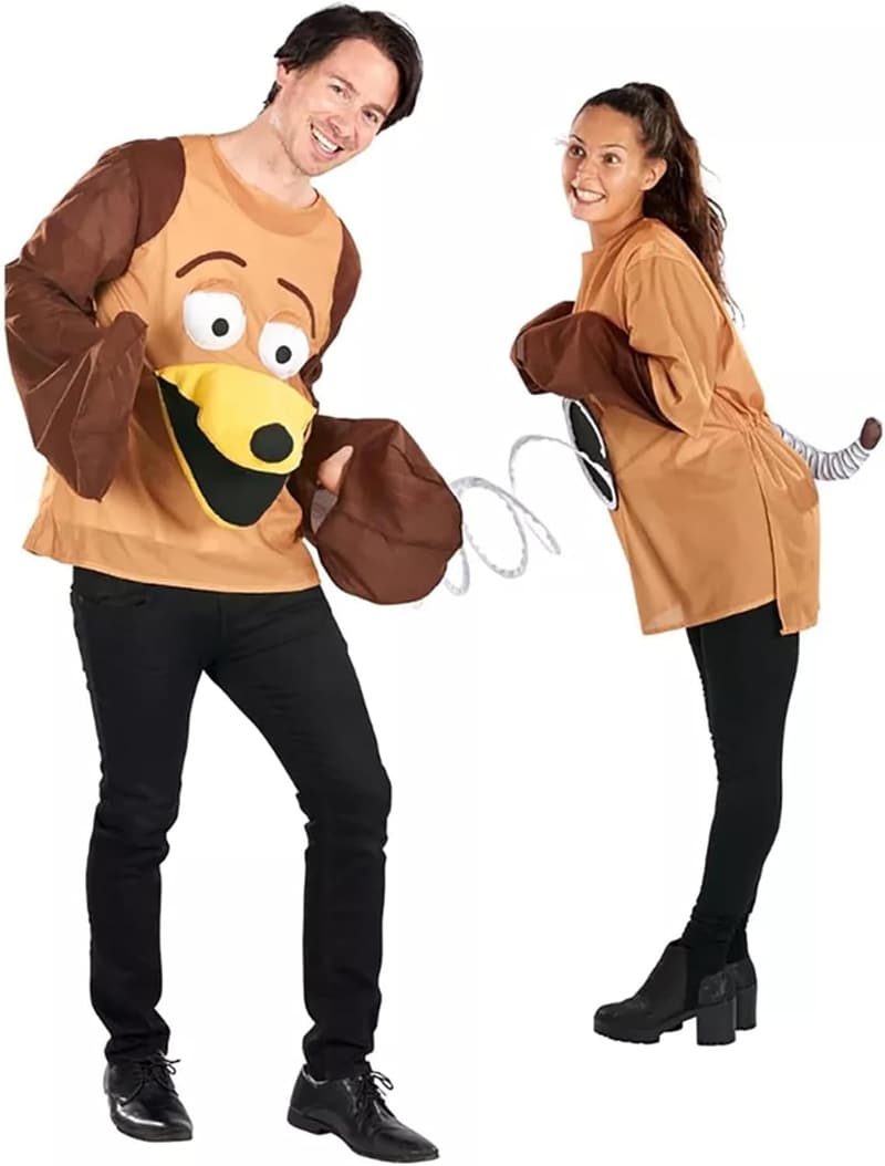 Adult Slinky Dog Costume for Two | One Size