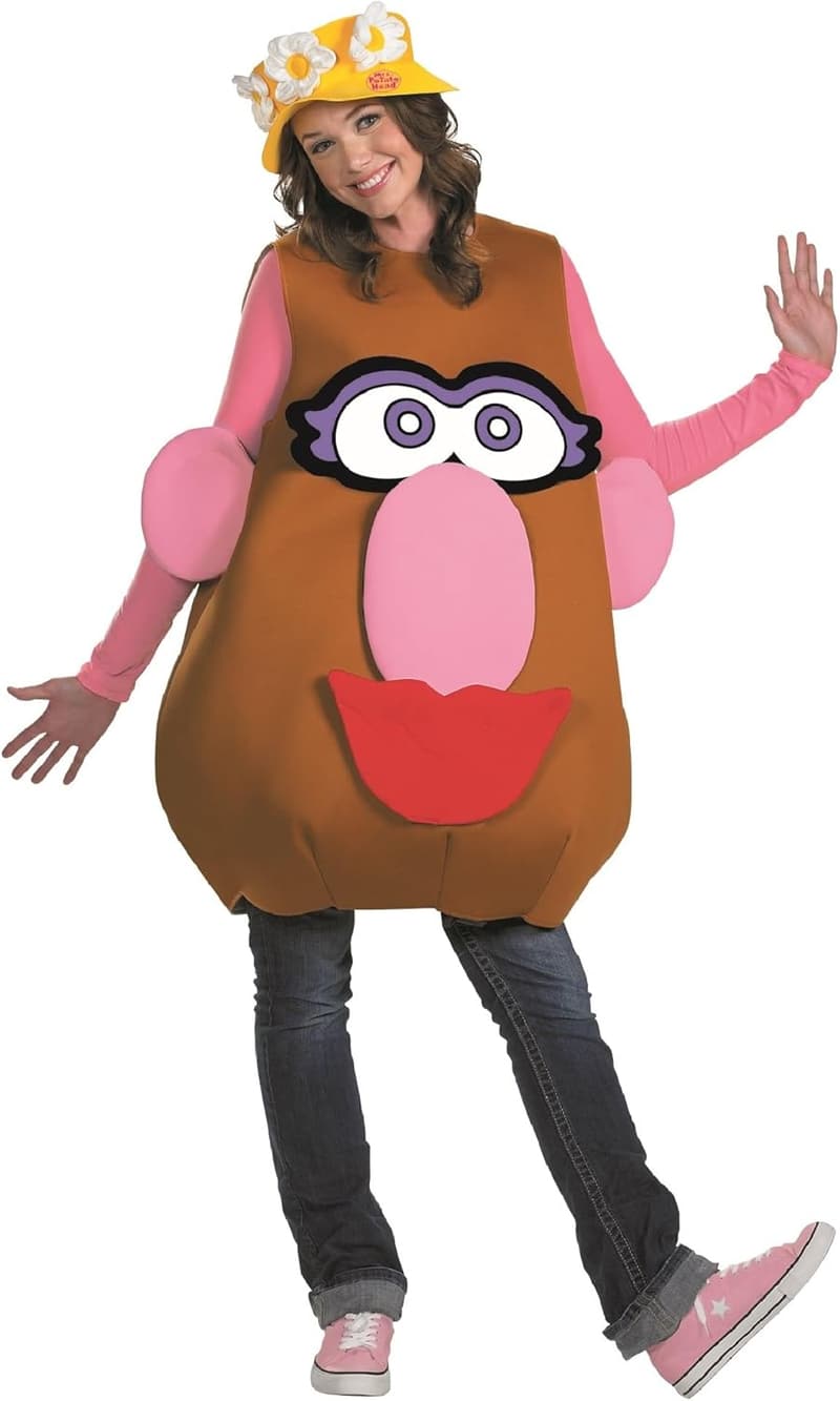 Mr. and Mrs. Potato Head Costume with Detachable Features