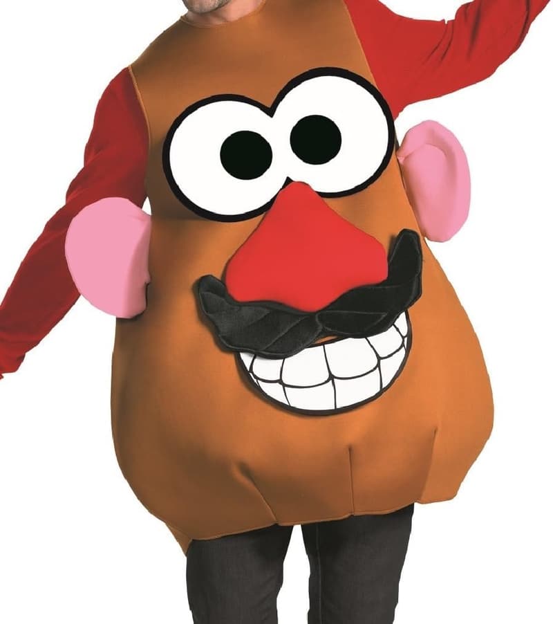 Mr. and Mrs. Potato Head Costume with Detachable Features