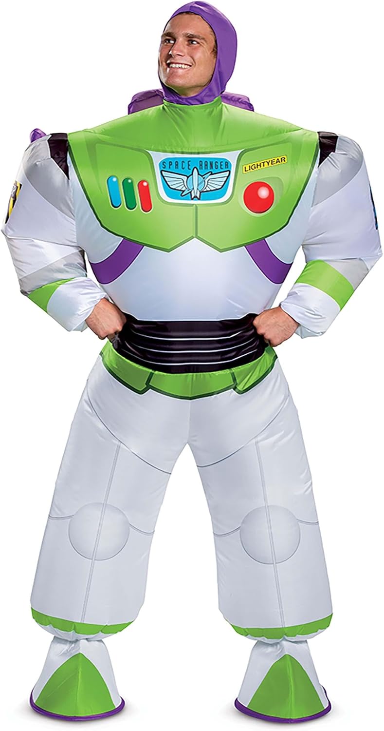 Buzz Lightyear Inflatable Costume for Men - Toy Story 4
