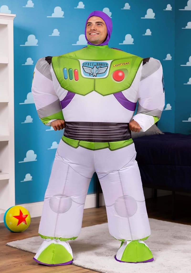 Buzz Lightyear Inflatable Costume for Men - Toy Story 4