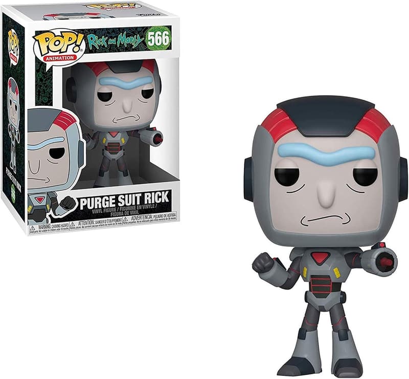Purge Suit Rick Pop! Vinyl Figure - Rick and Morty Collectible