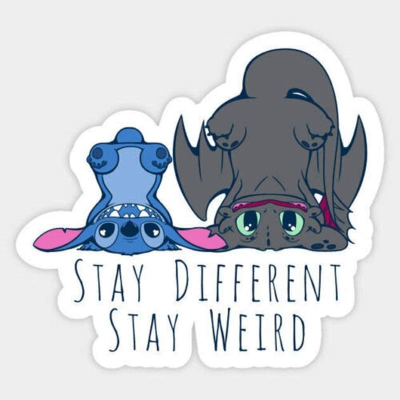 Funny Cartoon Vinyl Wall Decal Sticker