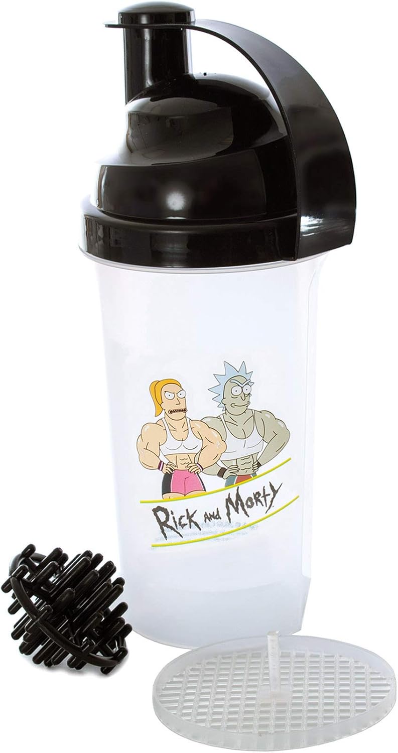 Rick and Morty Surreal Ripped Blender Bottle