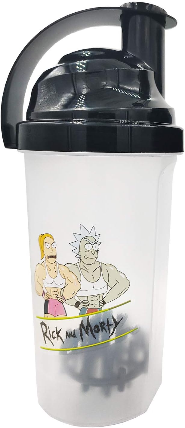 Rick and Morty Surreal Ripped Blender Bottle