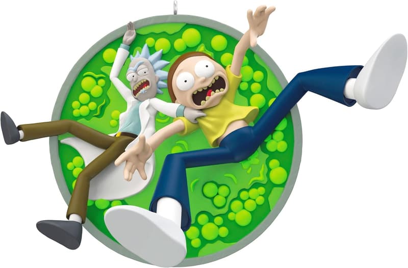 Rick and Morty 2024 Keepsake Christmas Ornament