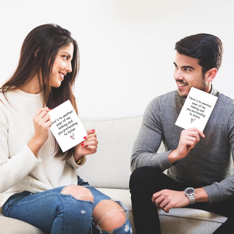 Funny Valentine's Day Card for Couples - Humor Anniversary Gift