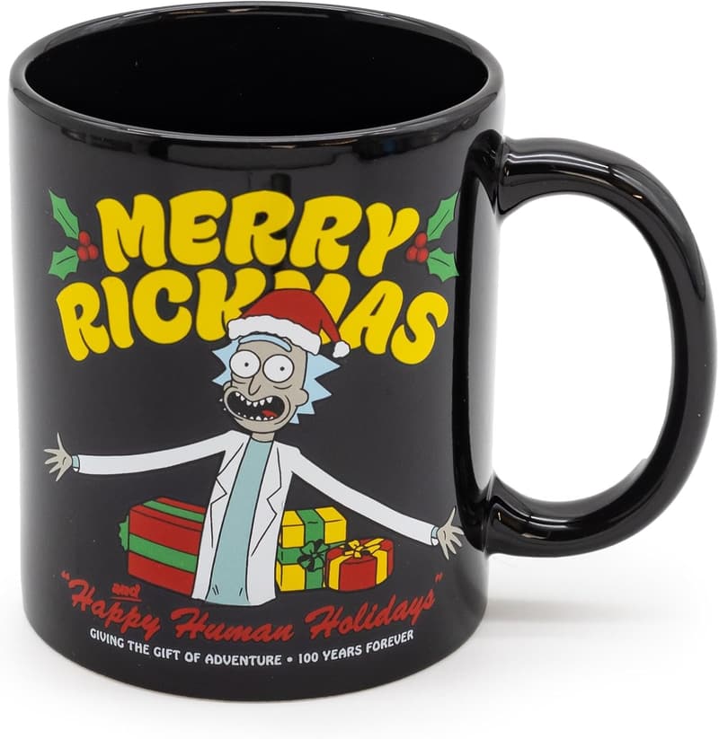 Rick and Morty Merry Rickmas 3-Piece Gift Set